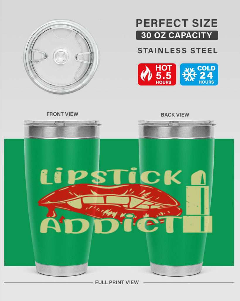 lipstick addict Style 197#- make up- Tumbler