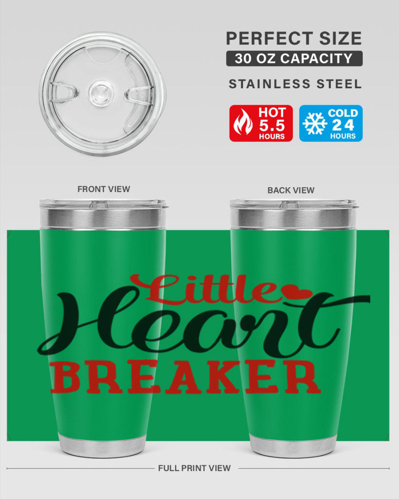 little heart breaker 76#- valentines day- Tumbler