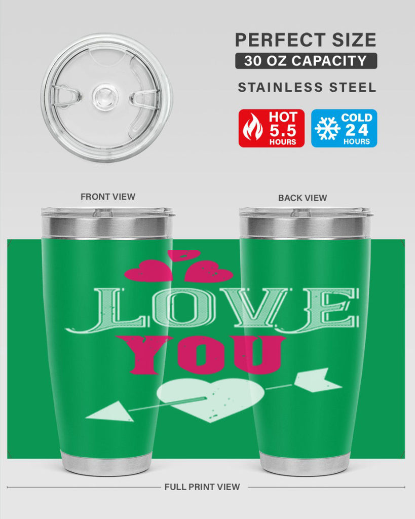 love you 42#- valentines day- Tumbler