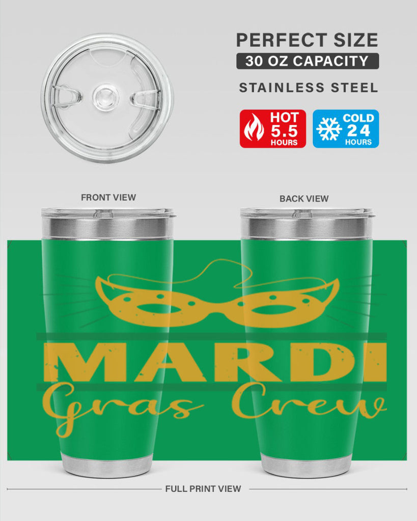 mardi gras crew 48#- mardi gras- Tumbler
