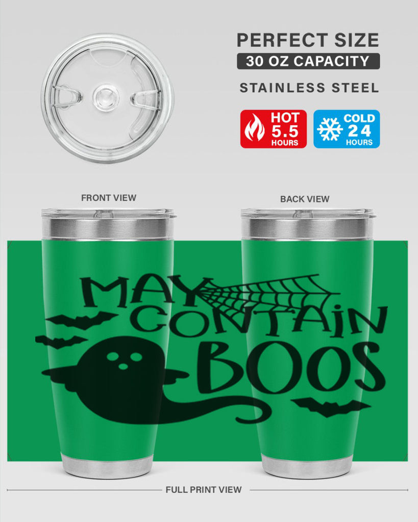 may contains boos 45#- halloween- Tumbler