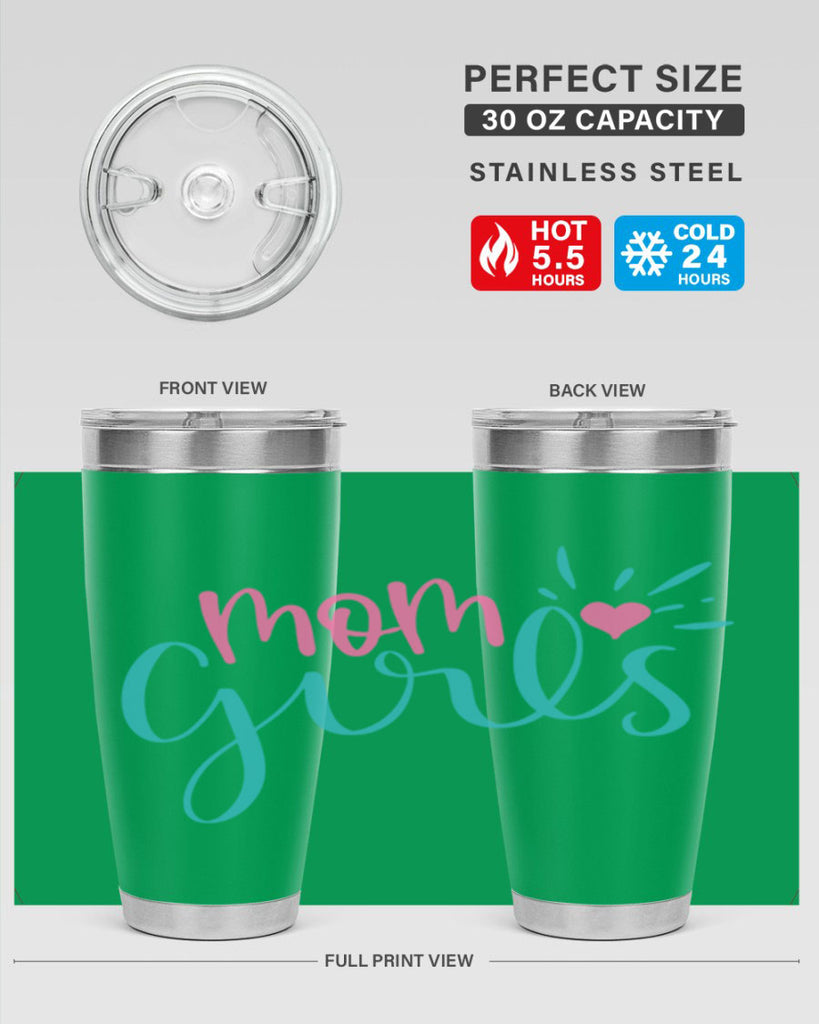mom girls 433#- mom- Tumbler