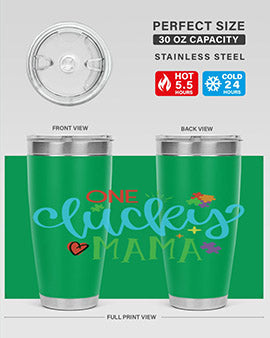 one lucky mama Style 33#- autism- Tumbler