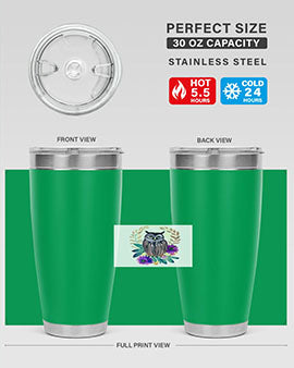 owl 17#- owl- Tumblers