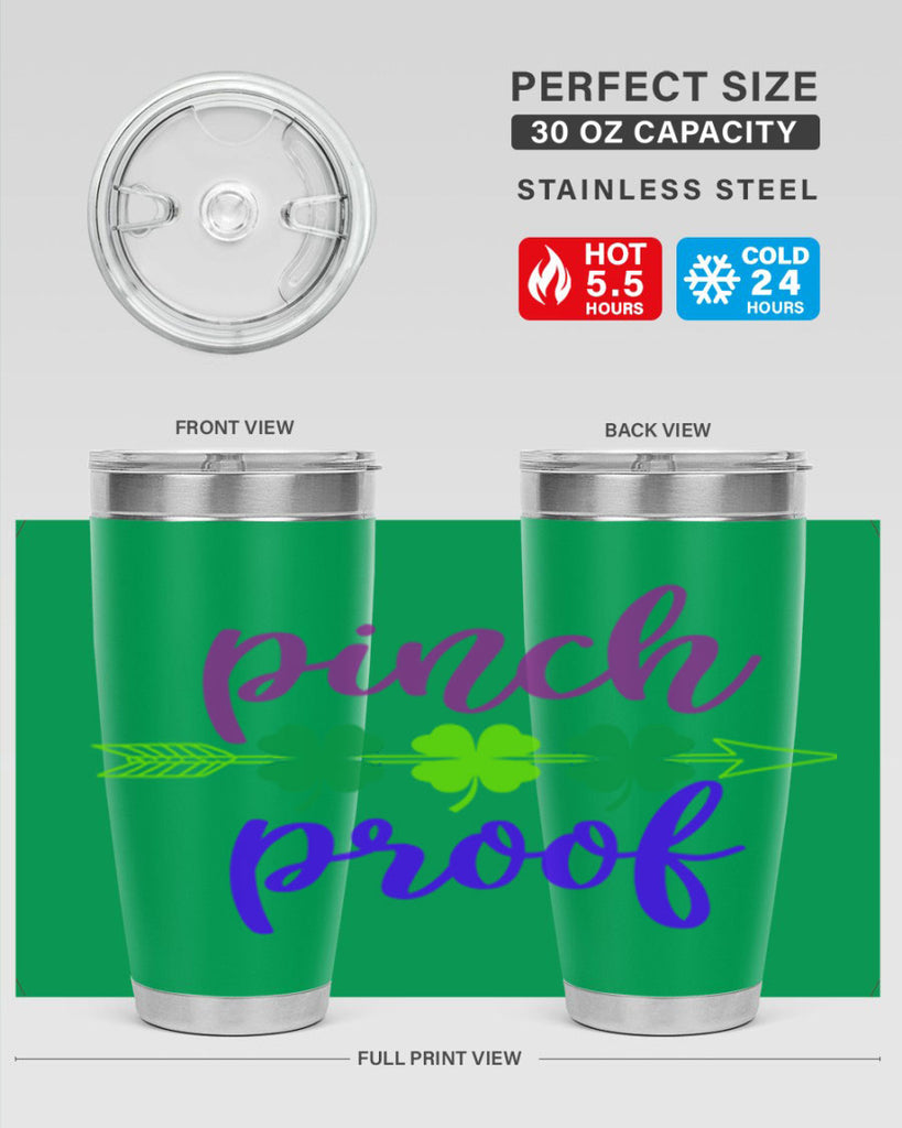 pinch proof 3#- mardi gras- Tumbler