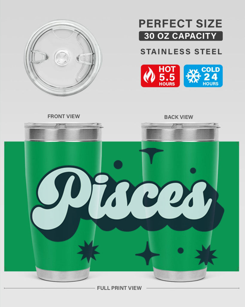 pisces 354#- zodiac- Tumbler