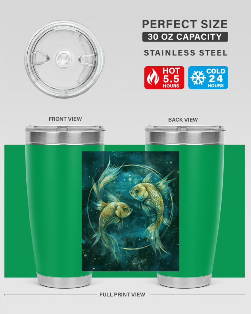 pisces 53#- zodiac- Tumbler