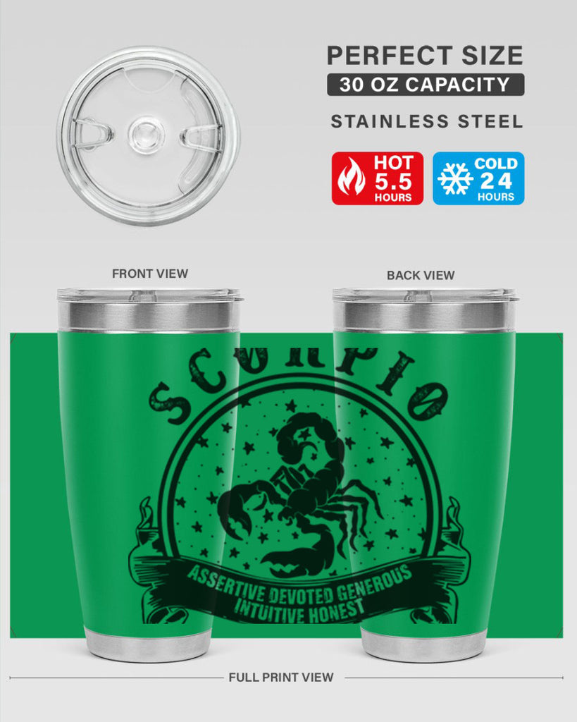 scorpio 29#- zodiac- Tumbler