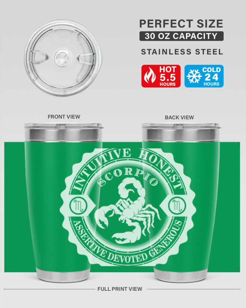 scorpio 32#- zodiac- Tumbler