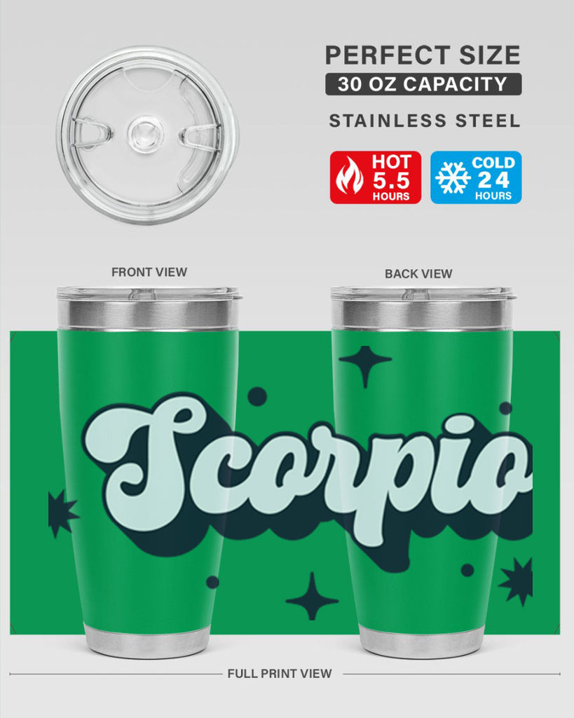 scorpio 454#- zodiac- Tumbler