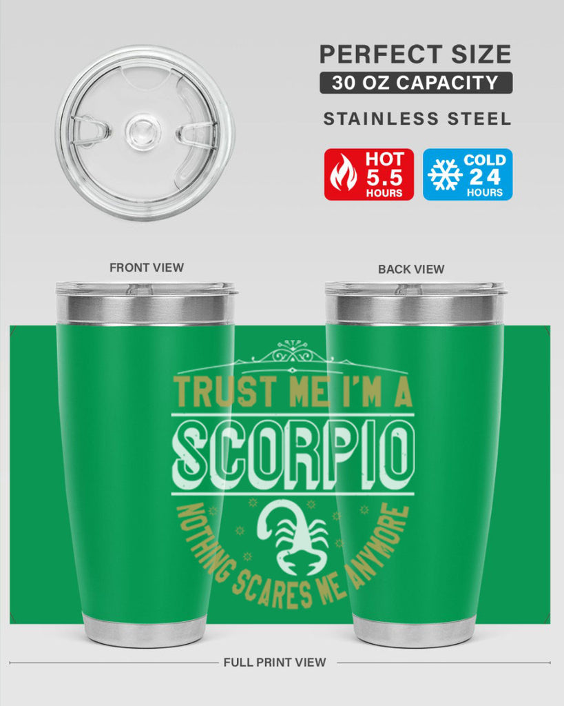 scorpio 458#- zodiac- Tumbler