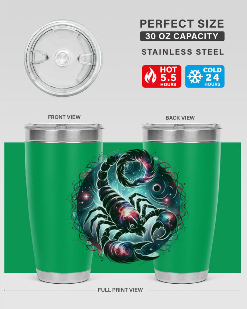 scorpio 463#- zodiac- Tumbler