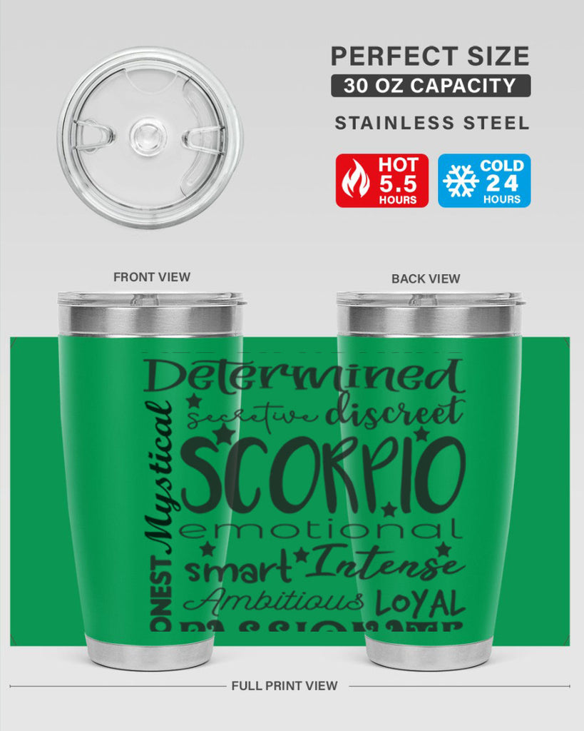 scorpio 572#- zodiac- Tumbler