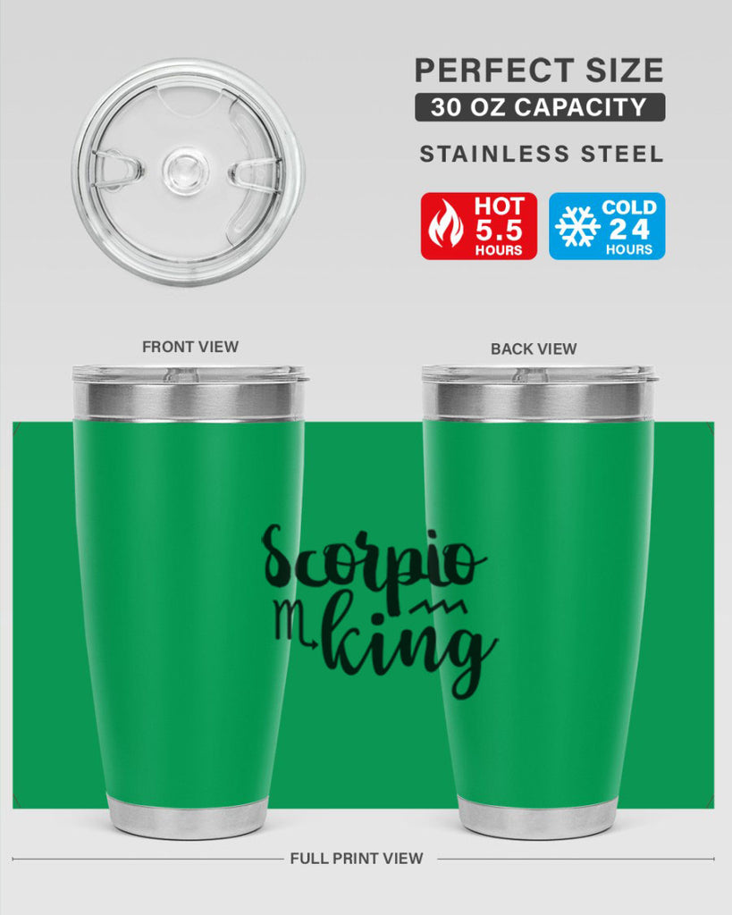 scorpio king 433#- zodiac- Tumbler