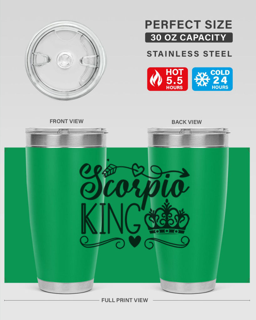 scorpio king 443#- zodiac- Tumbler
