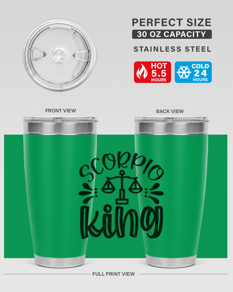 scorpio king 444#- zodiac- Tumbler