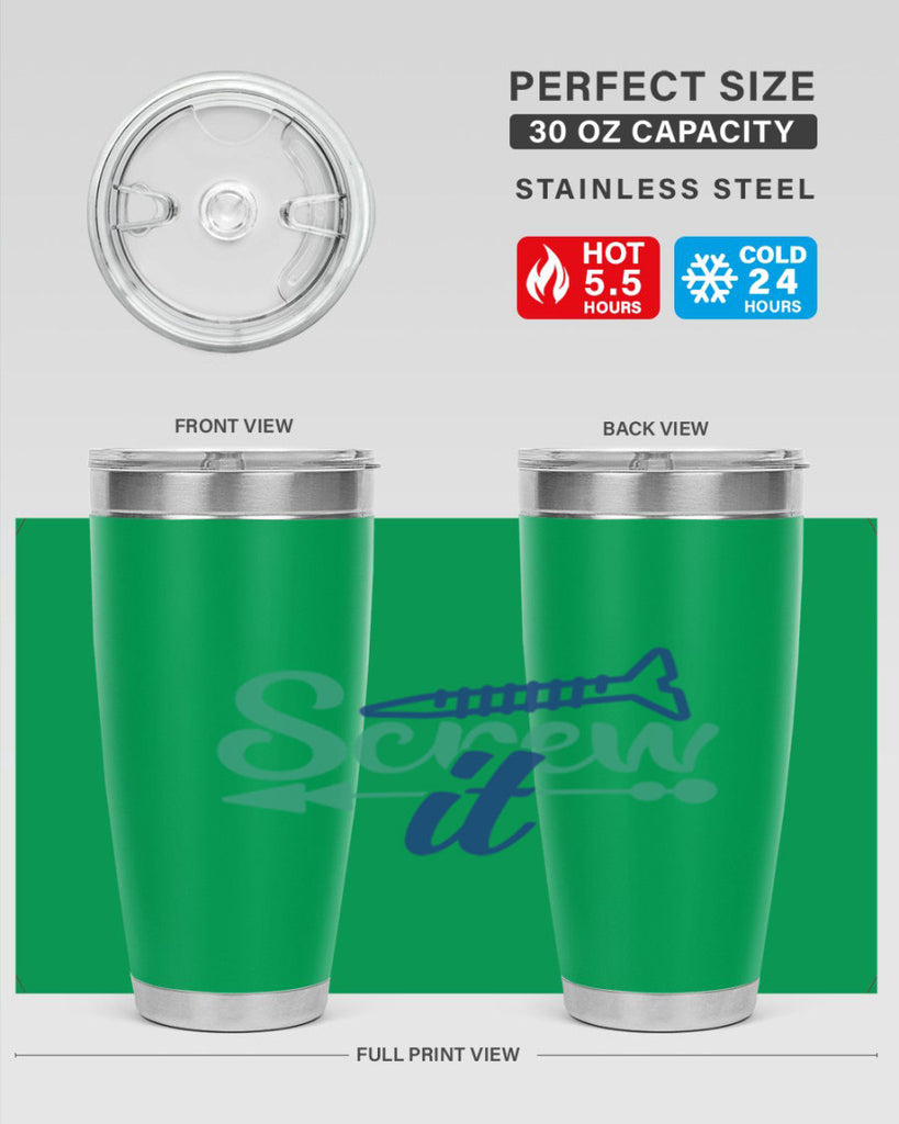 screw it 167#- wine- Tumbler