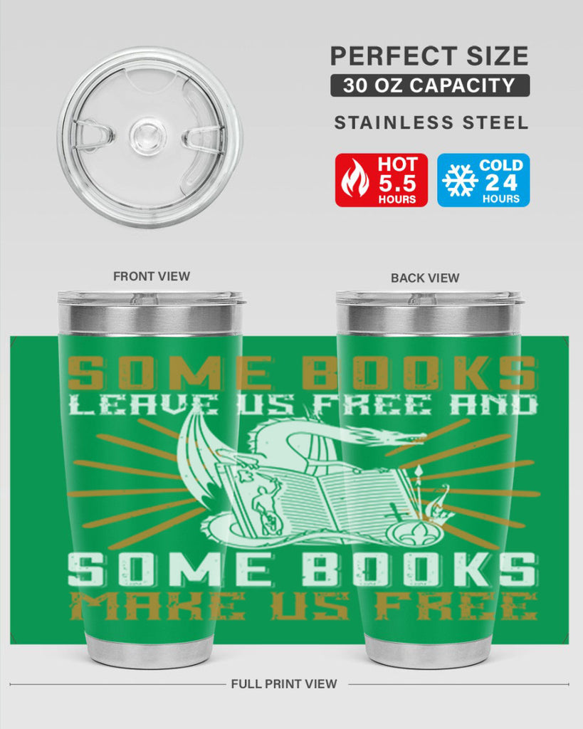 some books leave us free and some books make us free 12#- reading- Tumbler