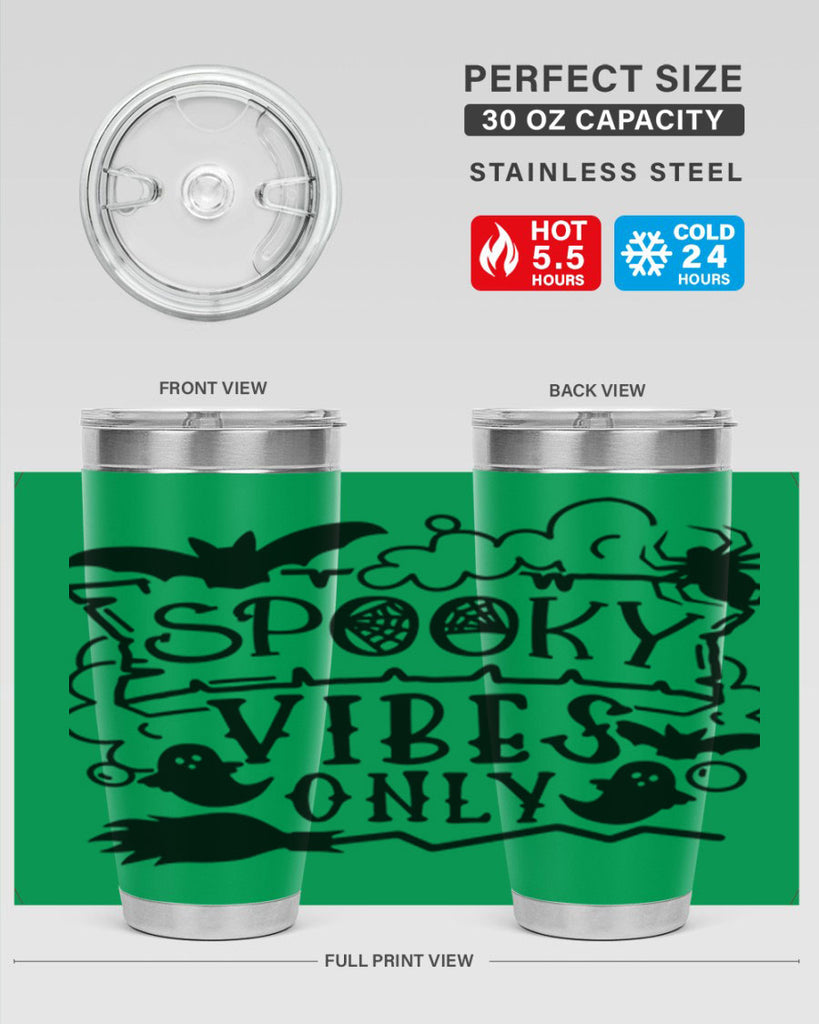 spooky vibes only 21#- halloween- Tumbler