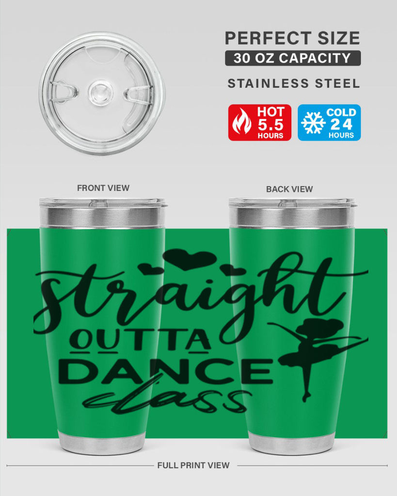 straight outta dance class 80#- ballet- Tumbler