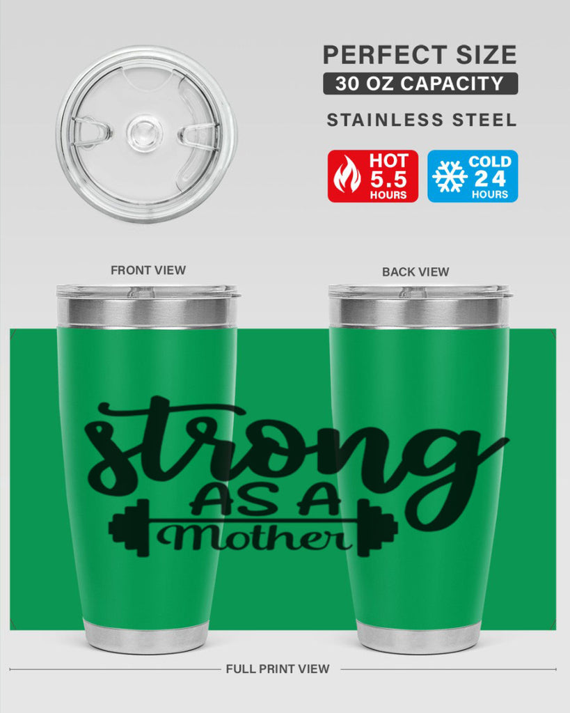strong as a mother 13#- gym- Tumbler