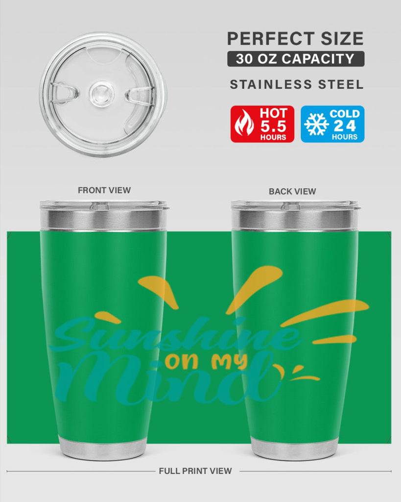 sunshine on my mind Style 74#- summer- Tumbler