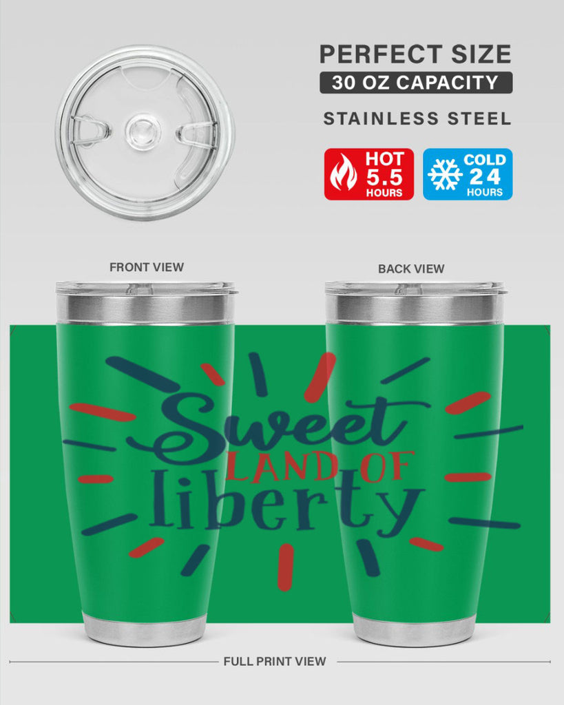 sweet land of liberty Style 7#- Fourt Of July- Tumbler
