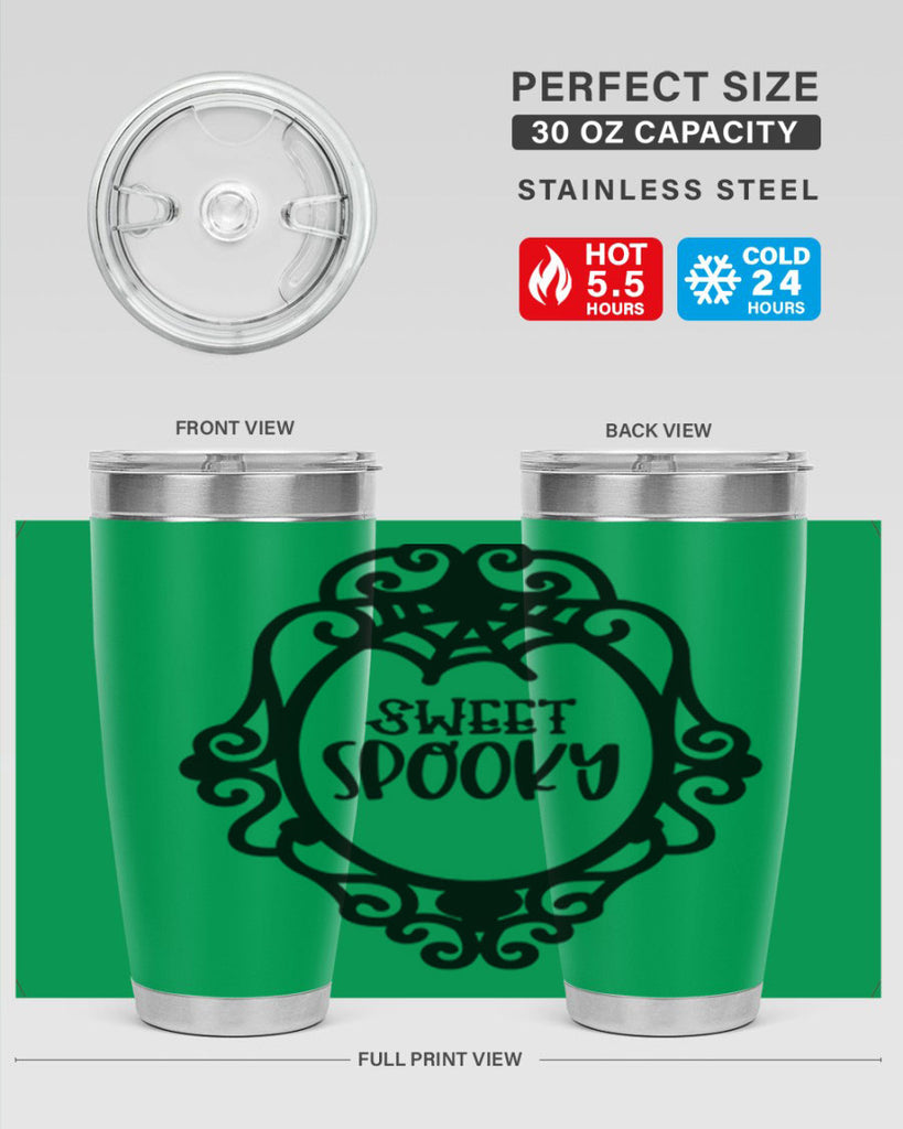 sweet spooky 18#- halloween- Tumbler