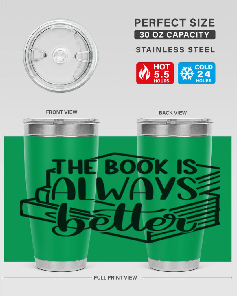 the book is always better 27#- reading- Tumbler