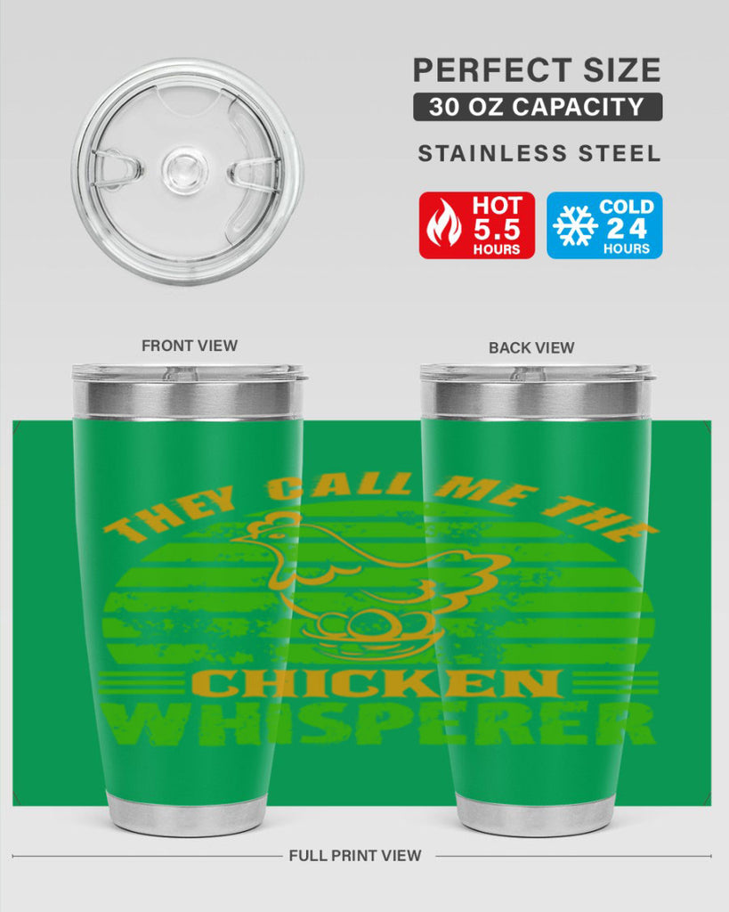 they call me the chicken whisperer 31#- farming and gardening- Tumbler