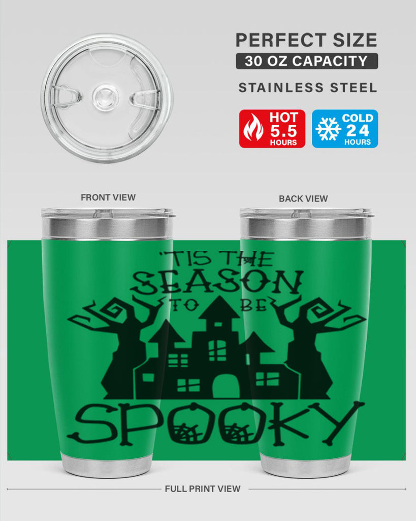 tis the season to be spooky 100#- halloween- Tumbler