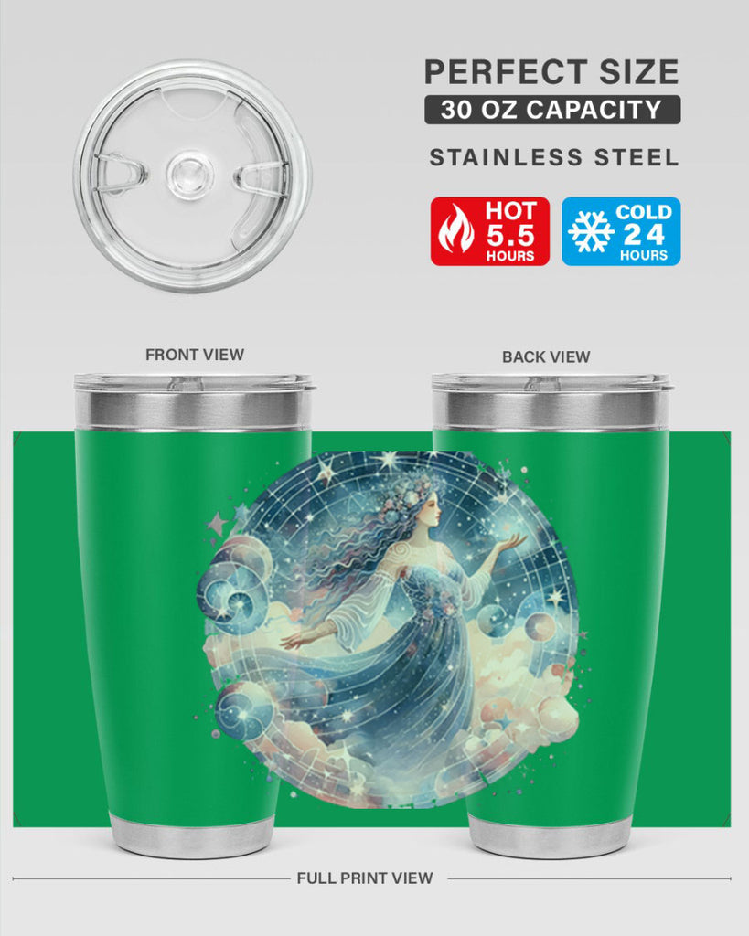 virgo 554#- zodiac- Tumbler