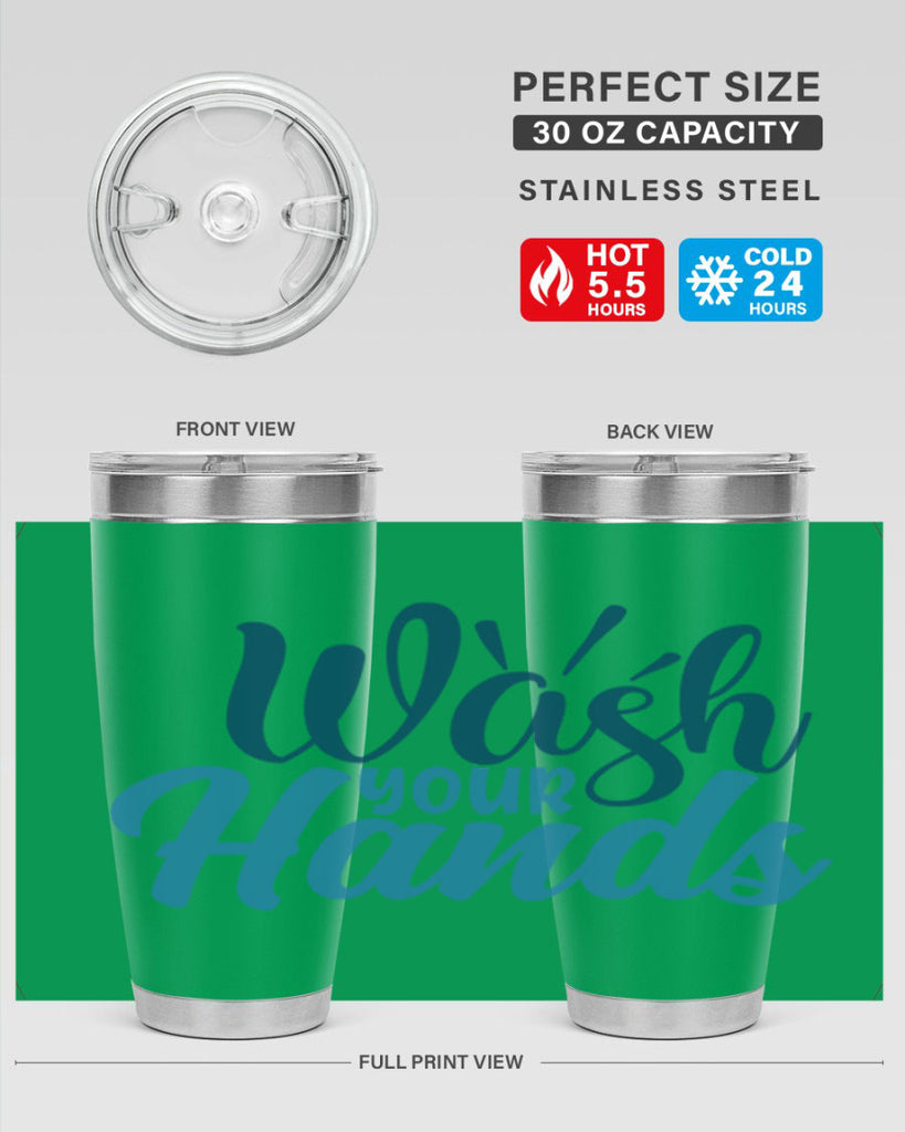 wash your hands 52#- bathroom- Tumbler