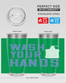 wash your hands Style 13#- corona virus- Tumbler