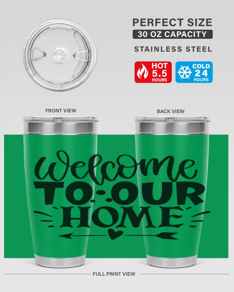 welcome to our home 11#- family- Tumbler
