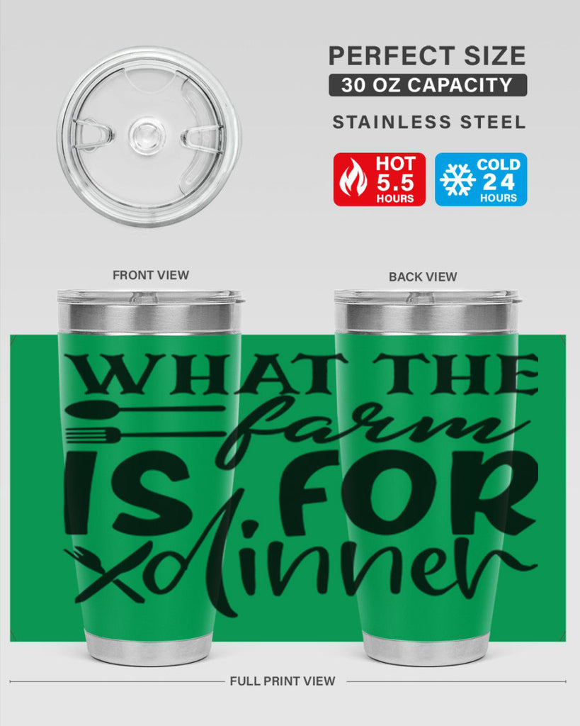 what the farm is for dinner 72#- kitchen- Tumbler