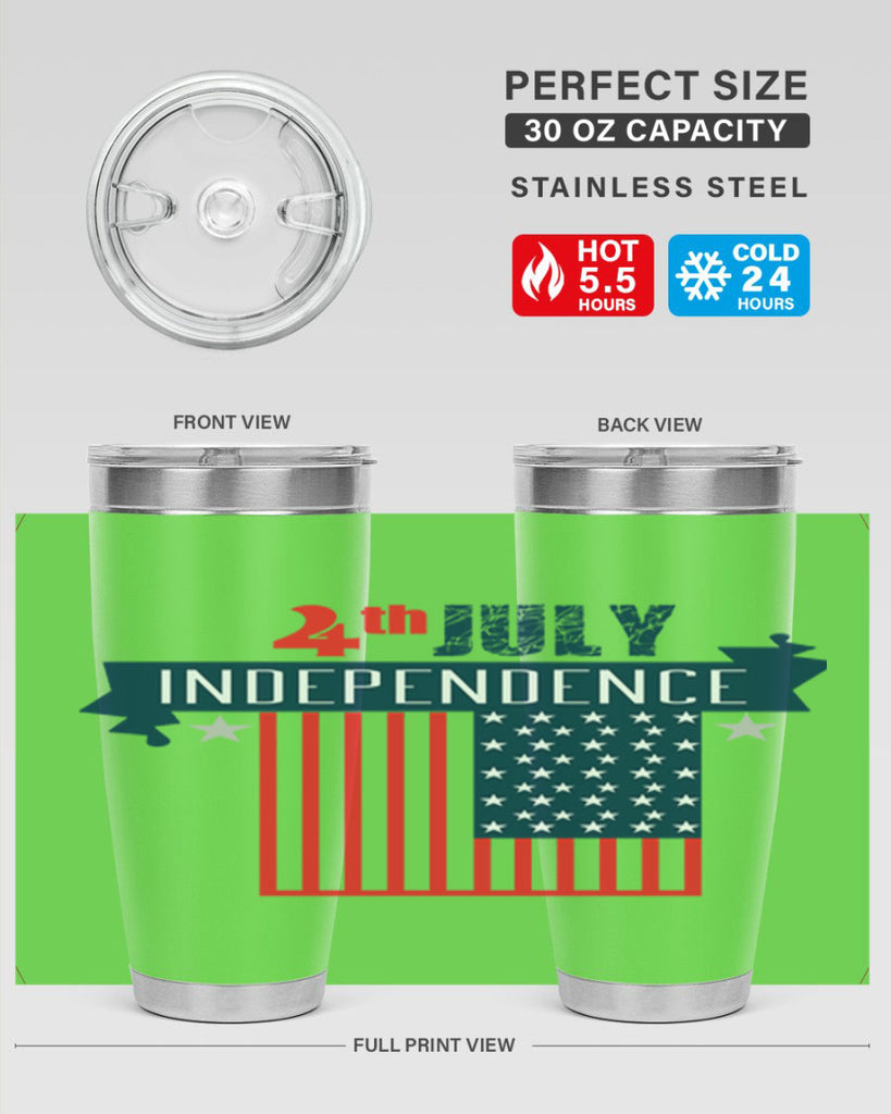 4th July Independent Style 65#- Fourt Of July- Tumbler