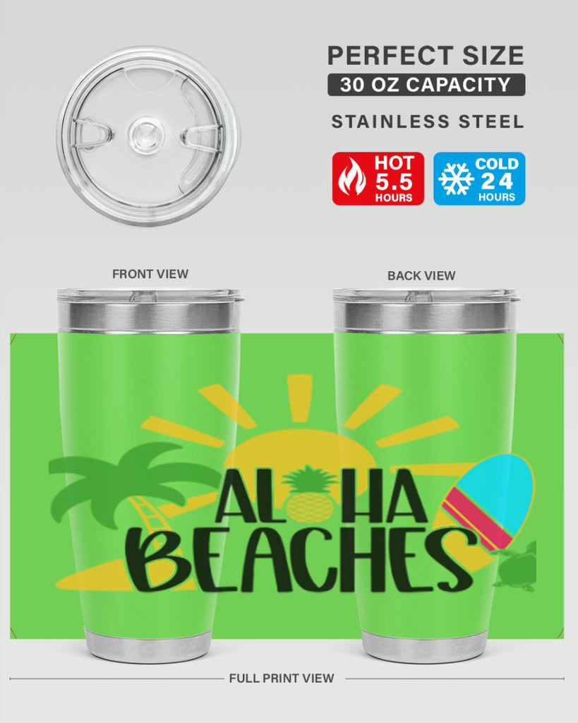 Aloha Beaches Style 55#- summer- Tumbler
