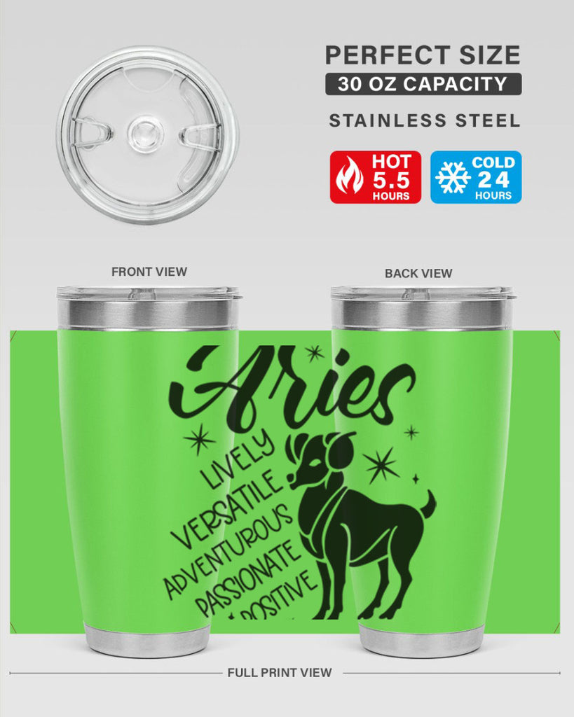 Aries 100#- zodiac- Tumbler
