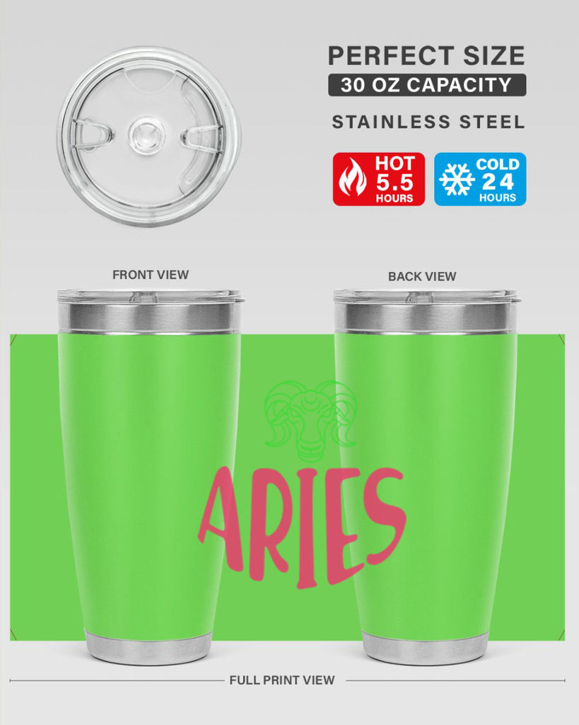 Aries 101#- zodiac- Tumbler