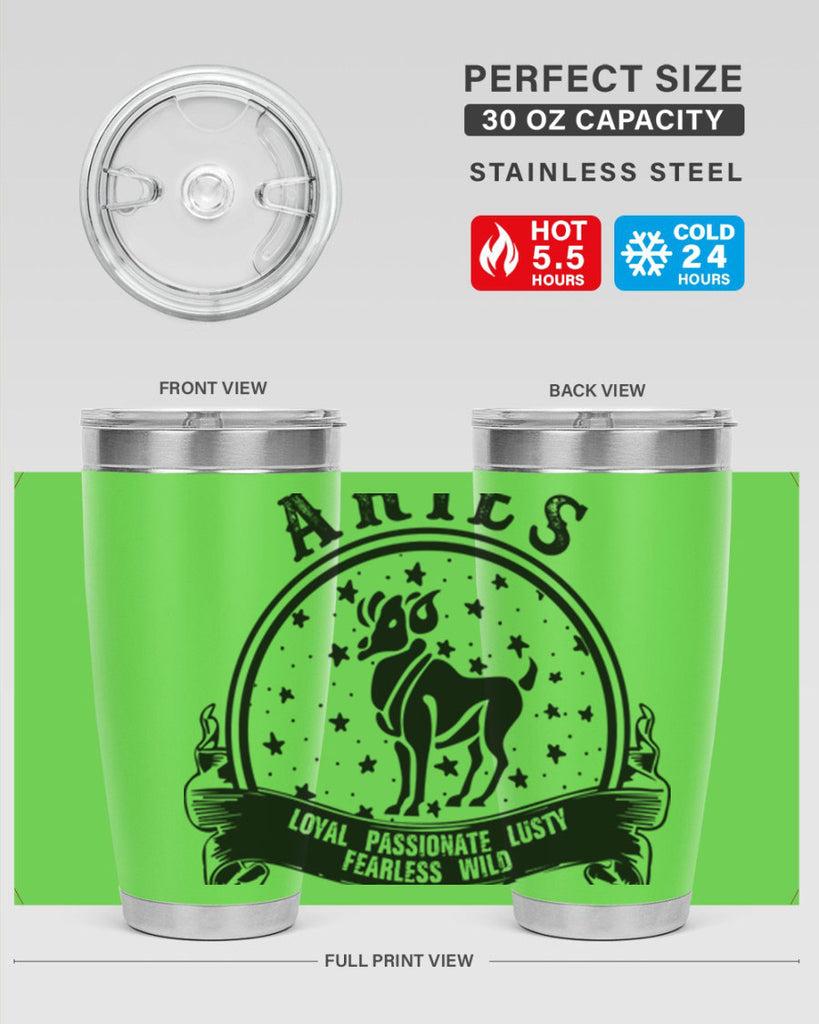 Aries 1#- zodiac- Tumbler