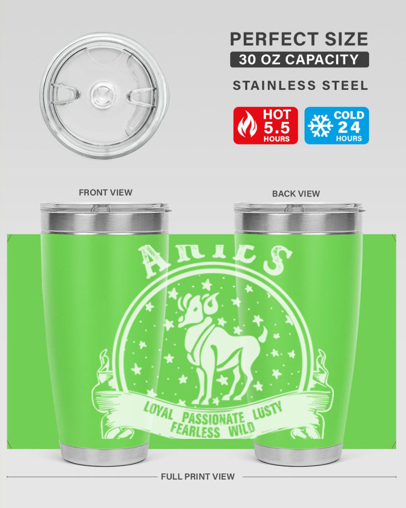 Aries 2#- zodiac- Tumbler