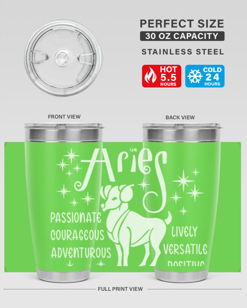 Aries 99#- zodiac- Tumbler