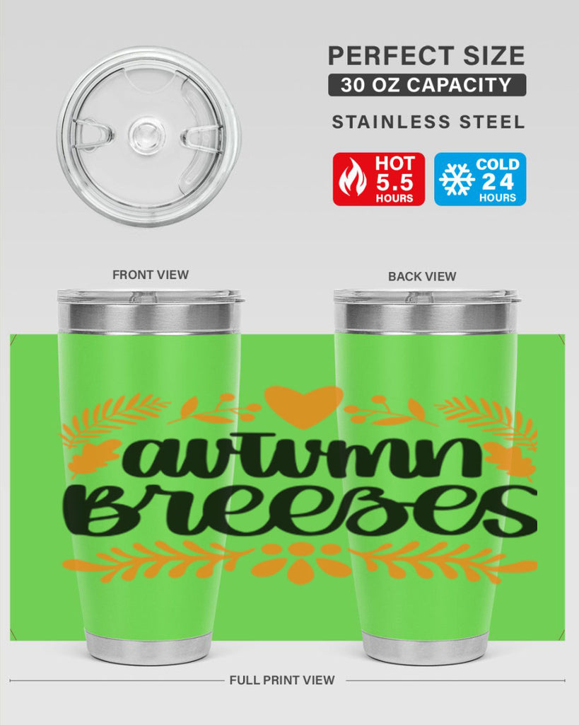 Autumn Breezes 474#- fall- Tumbler