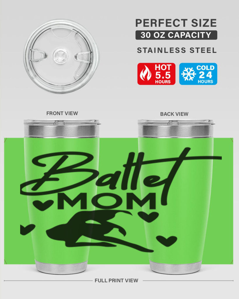 Ballet Mom 10#- ballet- Tumbler