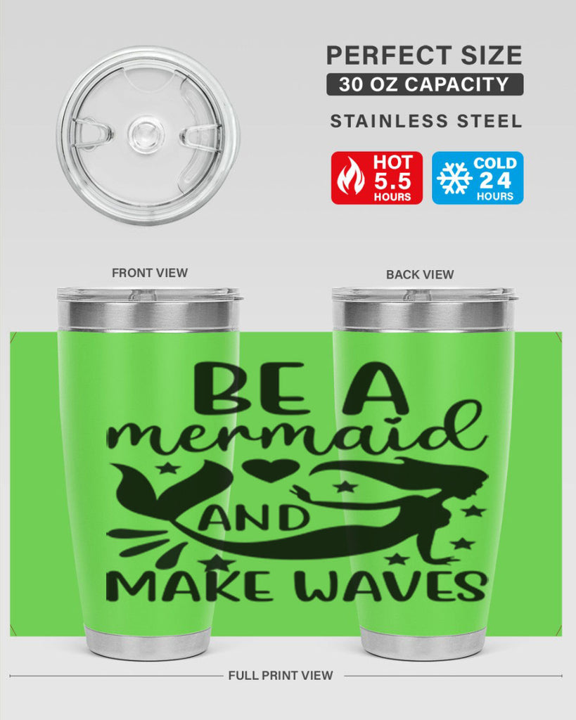 Be a mermaid and make 54#- mermaid- Tumbler