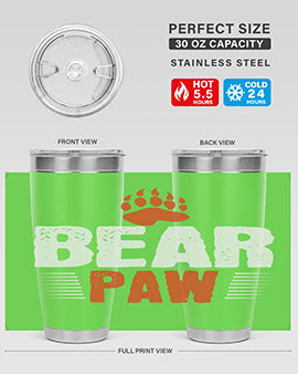 Bear paw 4#- Bears- Tumbler