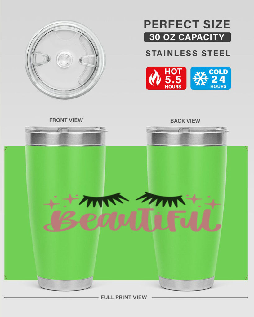 Beautiful Style 140#- make up- Tumbler