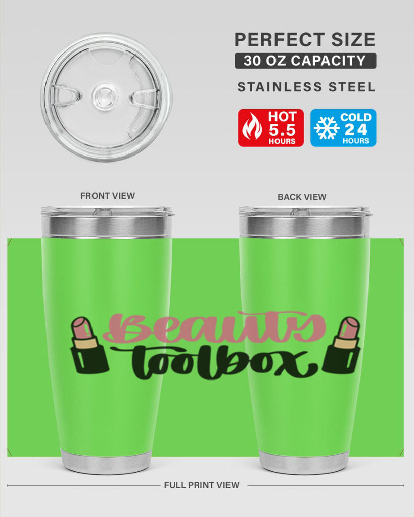 Beauty Toolbox Style 134#- make up- Tumbler