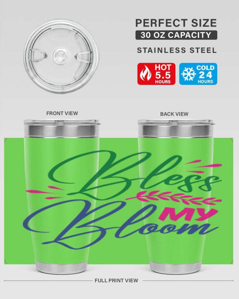 Bless My Bloom 37#- spring- Tumbler